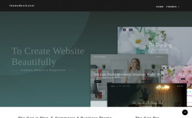 http://themenextlevel.com/the-gap/ screenshot