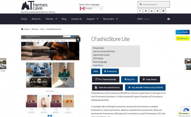 CFashionStore Lite screenshot