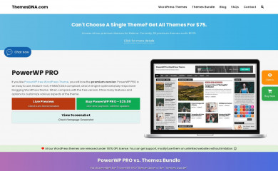 PowerWP PRO screenshot