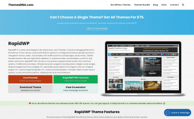 https://themesdna.com/rapidwp-wordpress-theme/ screenshot