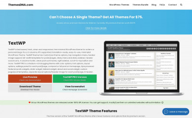 TextWP screenshot