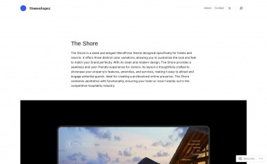 https://themeshaper.com/the-shore/ screenshot