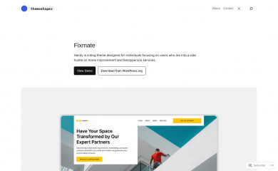 https://themeshaper.com/fixmate/ screenshot