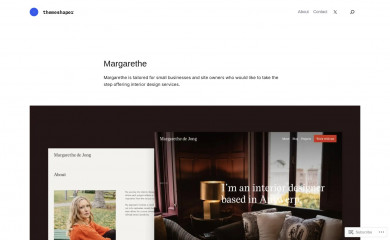 https://themeshaper.com/margarethe/ screenshot