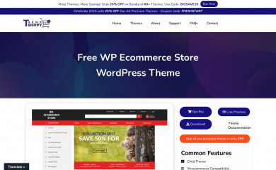 BB Ecommerce Store screenshot