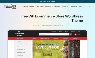 BB Ecommerce Store screenshot