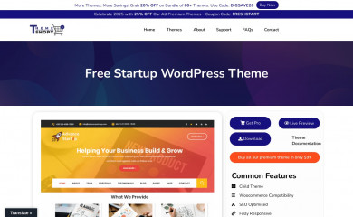 Advance Startup screenshot