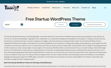 Advance Startup screenshot