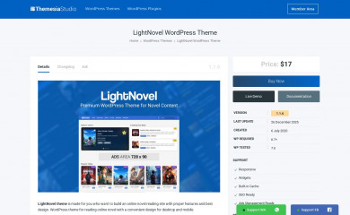 LightNovel screenshot