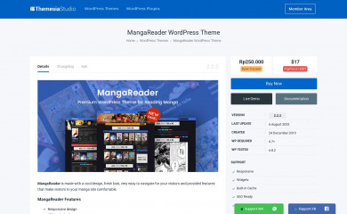 https://themesia.com/mangareader-wordpress-theme screenshot