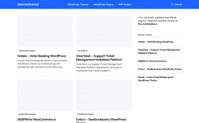 themeskorner.com screenshot