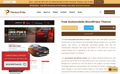 https://www.themespride.com/themes/free-automobile-wordpress-theme/ screenshot