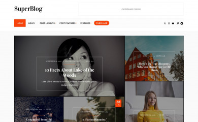 SuperBlog screenshot