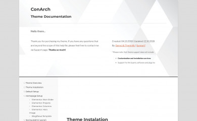 ConArch screenshot
