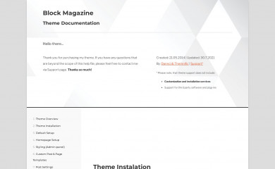 BlockMagazine screenshot