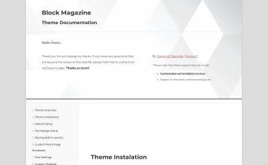 BlockMagazine screenshot