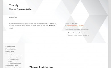 https://themestate.com/docs/townly/ screenshot