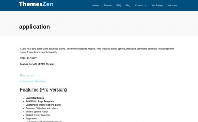 application screenshot