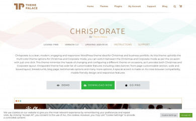 Chrisporate screenshot