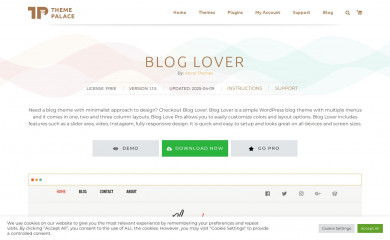 Blog Lover screenshot