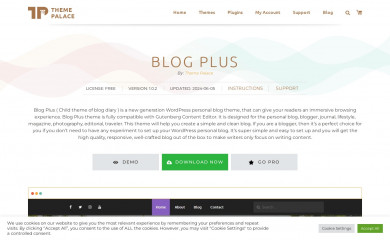 Blog Plus screenshot