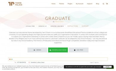 Graduate screenshot