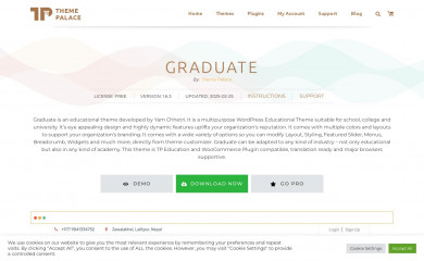 Graduate screenshot