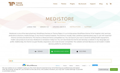 Medistore screenshot