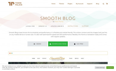 Smooth Blog screenshot