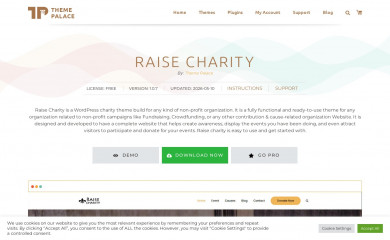 Raise Charity screenshot