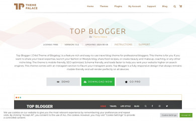 Top Blogger screenshot