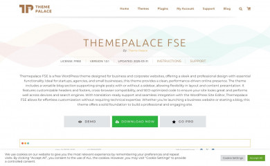 Themepalace FSE screenshot