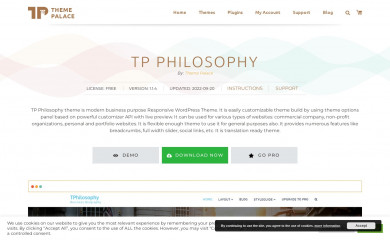 TP Philosophy screenshot