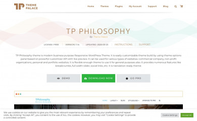 TP Philosophy screenshot