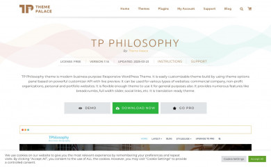 TP Philosophy screenshot