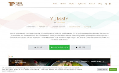 https://themepalace.com/downloads/yummy/ screenshot