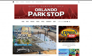 themeparkstop.com screenshot