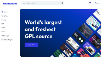 themerent.com screenshot