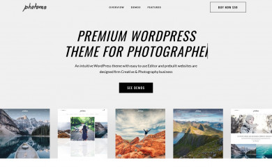 https://themes.themegoods.com/landing/photome screenshot