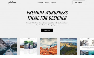 https://themes.themegoods.com/landing/photome screenshot