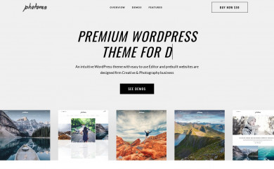 https://themes.themegoods.com/landing/photome screenshot