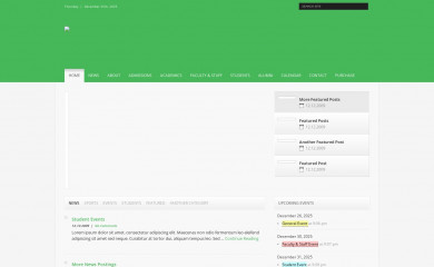 WordPress University screenshot
