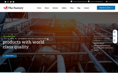 http://themes.webdevia.com/factory/ screenshot