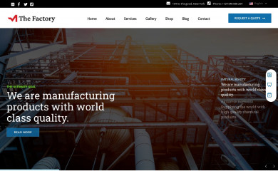 http://themes.webdevia.com/factory/ screenshot