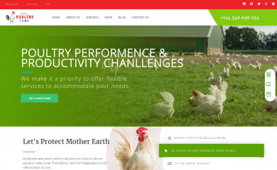 http://themes.webdevia.com/poultry-cow-farming-wordpress-theme/ screenshot