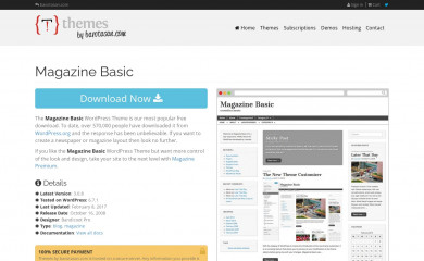 https://themes.bavotasan.com/themes/magazine-basic-wordpress-theme/ screenshot