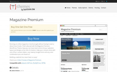 https://themes.bavotasan.com/themes/magazine-premium-wordpress-theme/ screenshot