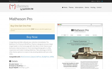 https://themes.bavotasan.com/themes/matheson-pro-wordpress-theme/ screenshot