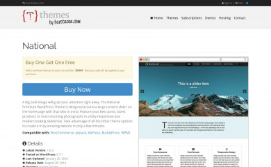 https://themes.bavotasan.com/themes/national-wordpress-theme/ screenshot