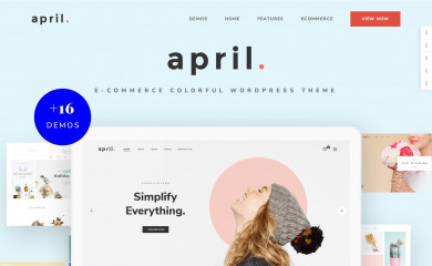 G5Plus April Child Theme screenshot